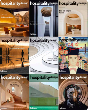 《Hospitality Design》酒店与度假村设计杂志含2012-2025年4月最新，高清pd.f电子，共82本（看图2）有内页