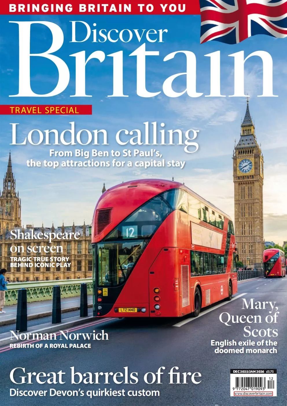 Discover Britain-发现英国2025.12&2026.01月号下载电子版PDF